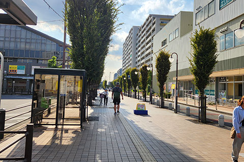 獨協大学前(草加松原)駅から道案内